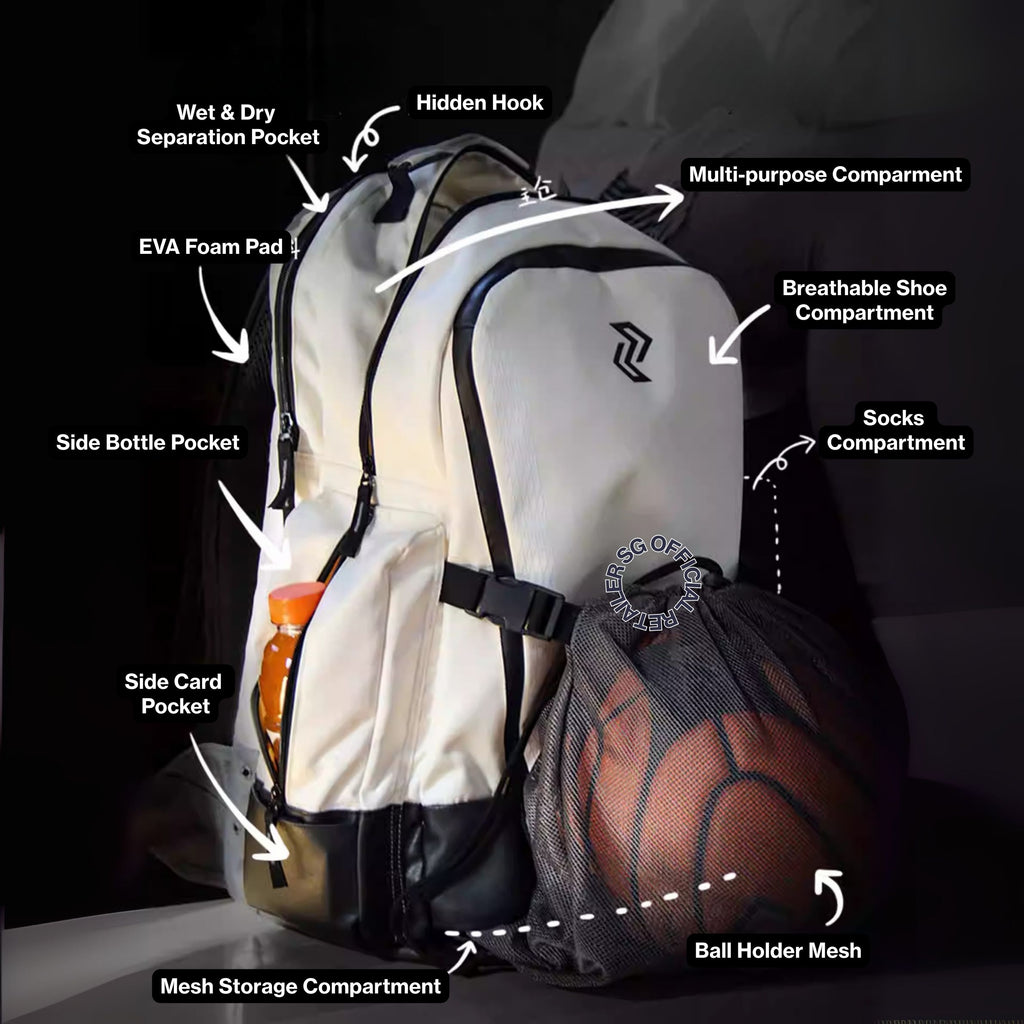 LEFIGHT Large Capacity Sports Travel Backpack